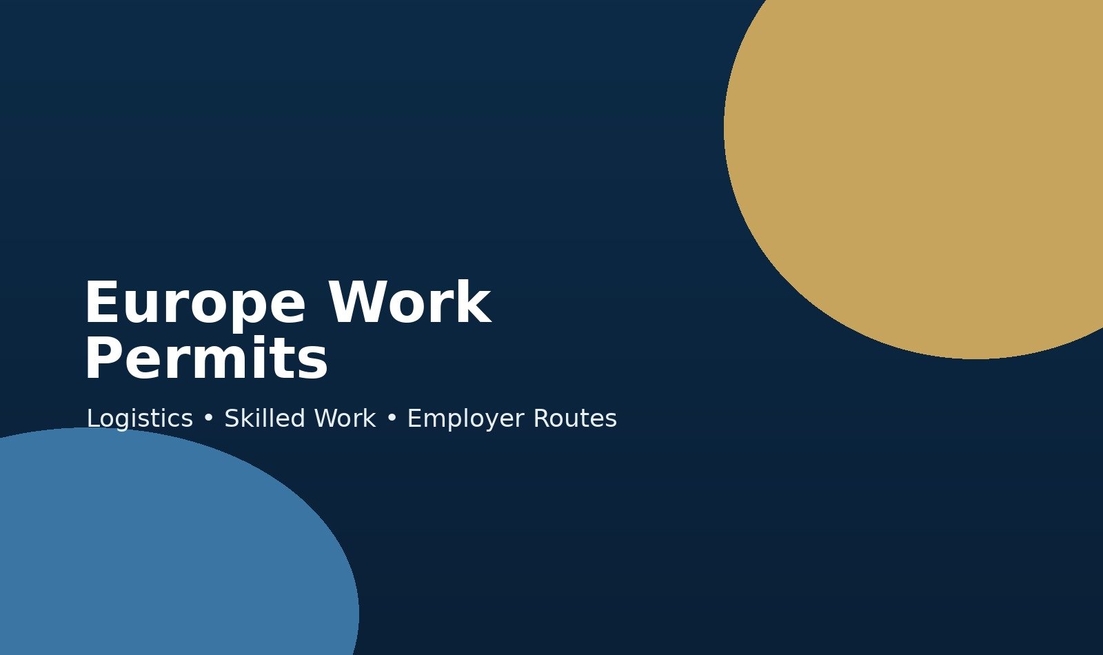 Europe work permits